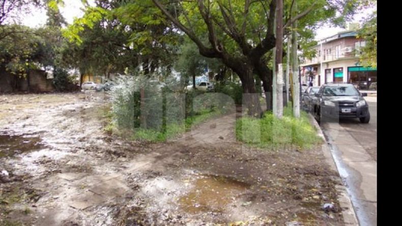 BALDÍO. Se limpió el de Tucumán y Rosas..