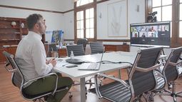 VIRTUAL. Achával destacó la importancia de volver a la presencialidad..