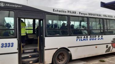 Control en el kilómetro 49,500 de Panamericana, este martes..