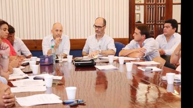 REUNIÓN. Los concejales ya conocieron el proyecto de manos de Ducoté..