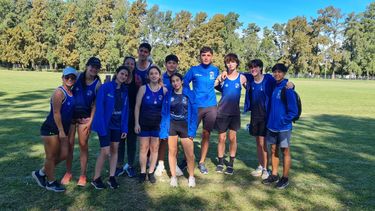 La Escuela Municipal de Atletismo en San Andrés de Giles.