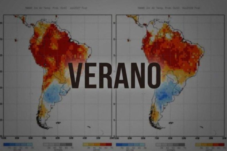 Anticipan un verano menos caluroso. (nuevodiarioweb.com.ar).