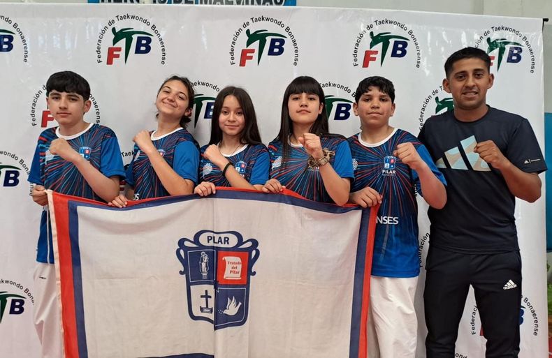 El Taekwondo de Pilar volvió de Mar del Plata con varias medallas.