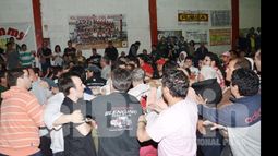 El gimnasio de Atlético está suspendido provisoriamente por los incidentes..