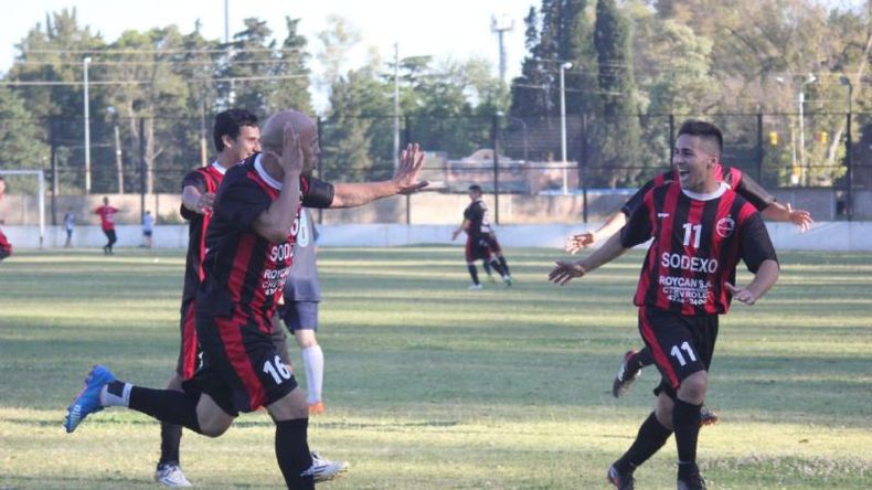 González y Maciel, tras el 3-2..