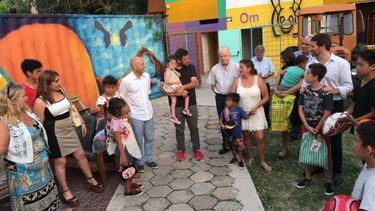 Abrazos e inclusión en Fátima