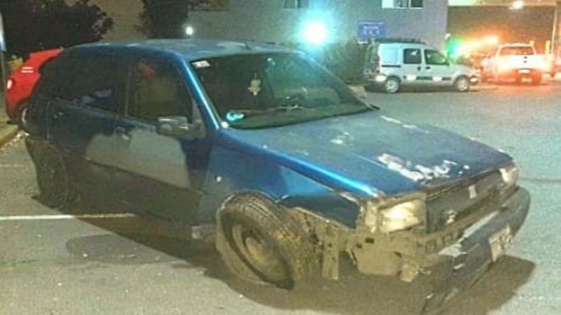 El accidente se produjo en el Km. 66 de la Ruta 8. Foto @juancaimpacto.