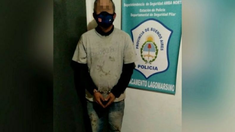 El detenido tiene 47 años y oriundo de Manuel Alberti. .