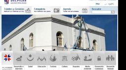 Más ágil. Nueva imagen de la web municipal, pilar.gov.ar..