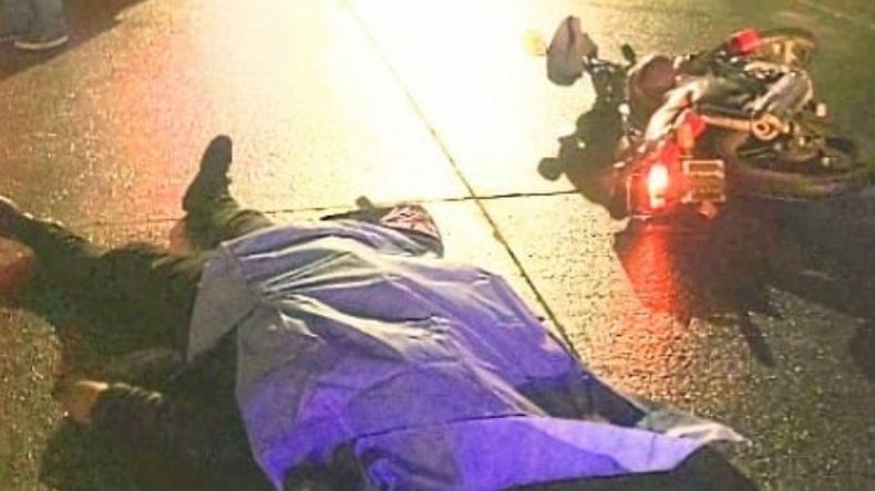El hombre fallecido tenía 43 años y era oriundo de Derqui. Foto @juancaimpacto.