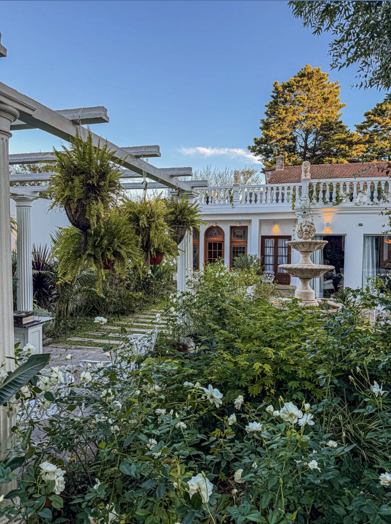 Así es el jardín interior. (Gente).