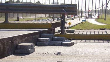 4,70 metros pasará a ser la altura del puente; ahora está en 4,30..