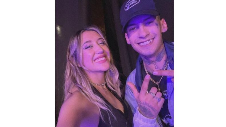 Sunny Lugo, la pilarense que participó de Canta conmigo ahora, se dio el lujo de conocer a L-Gante en los pasillos de El Trece..