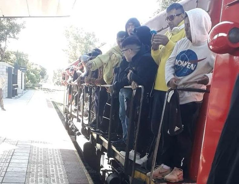 El tren Belgrano Norte funciona con normalidad aunque colapsadonbsp
