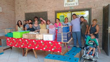 Las cenas navideñas recolectadas por Cáritas Pilar se reparten el 24 de diciembre. Las cenas navideñas recolectadas por Cáritas Pilar se reparten el 24 de diciembre.