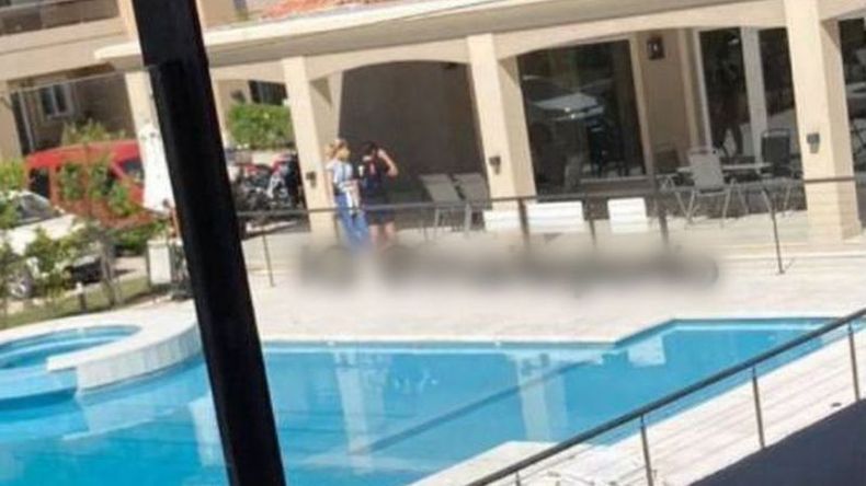 La pareja de actores estuvo el fin de semana en Pueblo Caamaño. Foto @maitepenio.