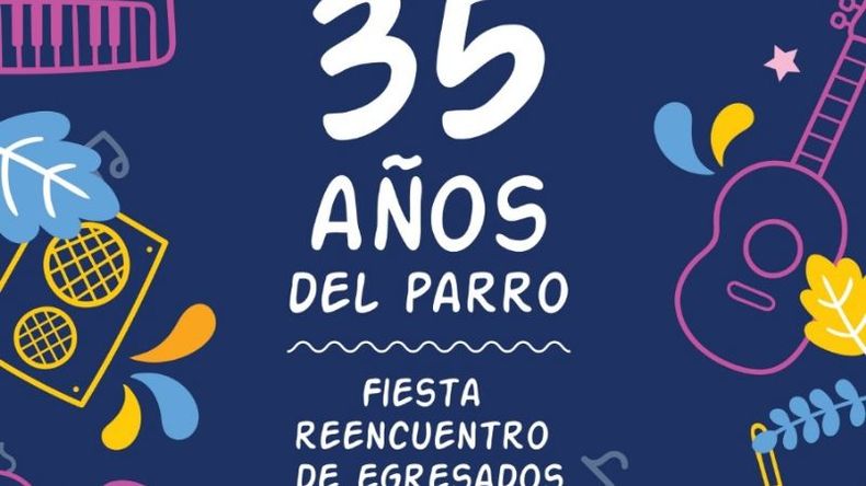 El flyer del reencuentro..