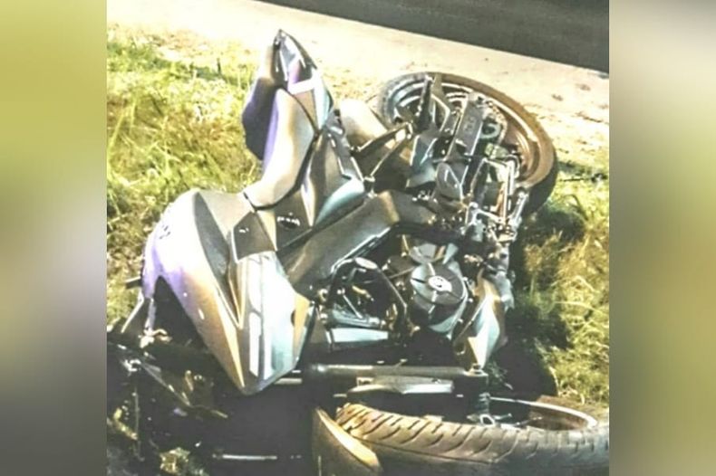 El motociclista sufrió importantes heridas por las que tuvo que ser hospitalizado.&nbsp;