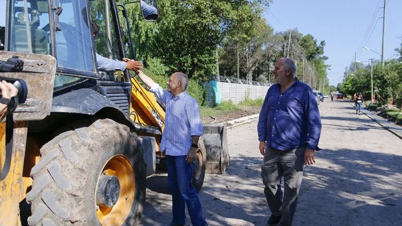 Ducoté junto a quien fue su secretario de Obras Públicas, Guillermo Iglesias, quien también declaró ante la Justicia..