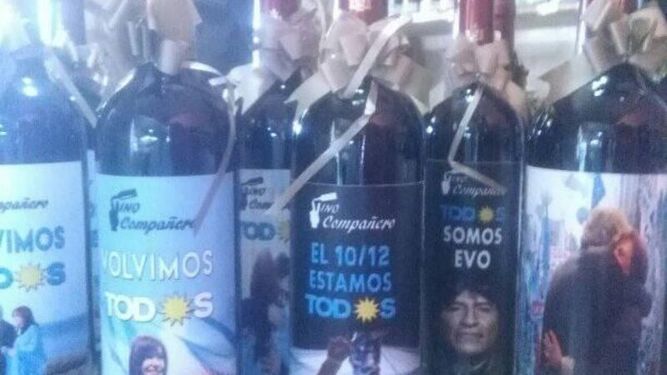 Ya se consiguen en Pilar los vinos del Frente de Todos