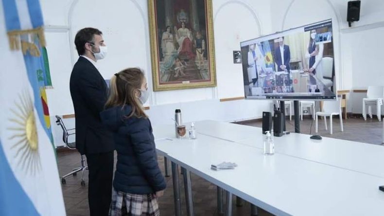 Achával y Mayka, alumna de 4to grado..
