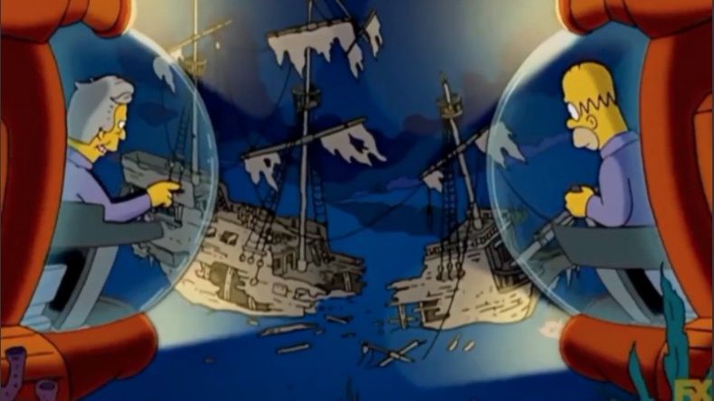 Los Simpson, otra vez. Foto. Captura del video del capítulo..jpg