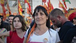 Romina del Plá es candidata a diputada nacional por el Frente de Izquierda..