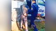 El ladrón fue sorprendido y arrestado en su domicilio.