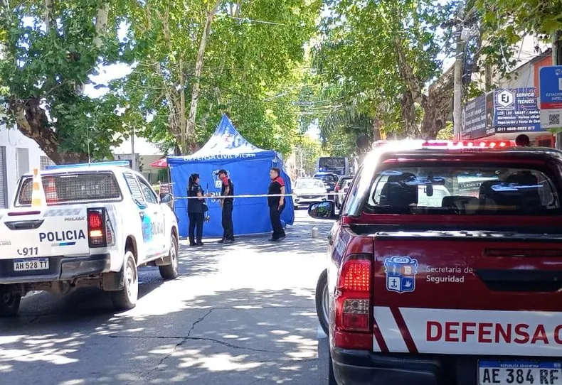 FATAL. El accidente se produjo en Ituzaingó e Independencia.