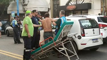 El pilarese conducía en forma errática por la avenida Tapia de Cruz, pleno centro de Escobar.