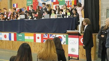 130 fueron los estudiantes que participaron de la actividad..