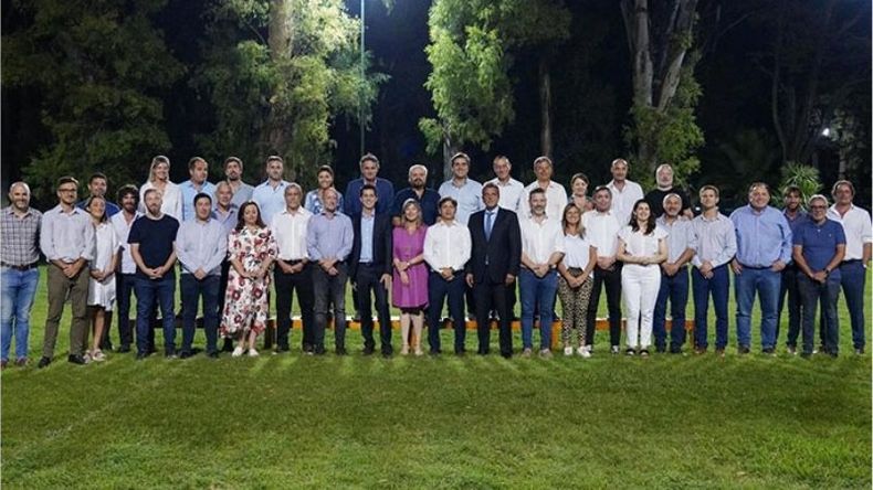CON TODOS. Los intendentes vienen sumando peso dentro de la coalición de gobierno..