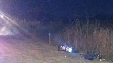 MAL HERIDO. Así fue encontrado la víctima por la policía..