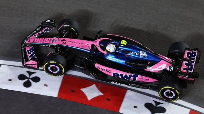 Franco Colapinto busca el mejor rendimiento del Alpine para el GP de Las Vegas.