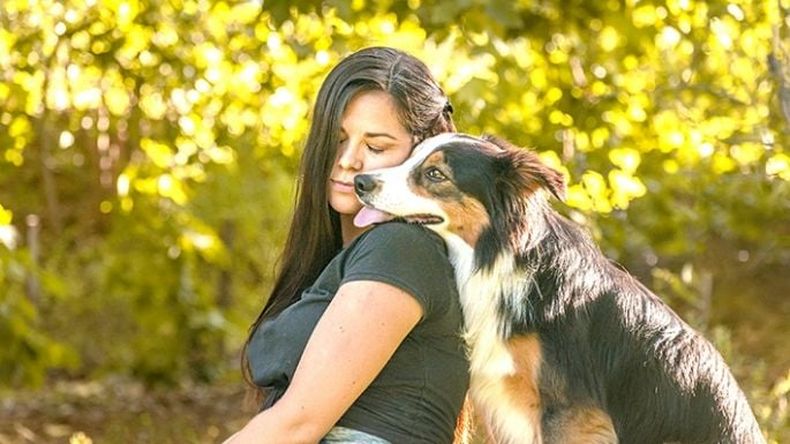 Fiorella y Balto, cuando el vínculo se vuelve danza. (eldiariocba.com.ar).
