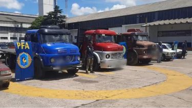 La banda de los pileteros operaba en Moreno y General Rodríguez. Foto: Ministerio de Seguridad.&nbsp;