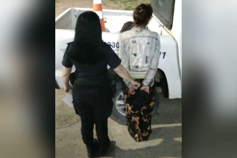 La mujer detenida tiene 48 años y antecedentes por robo en la vía pública.&nbsp;