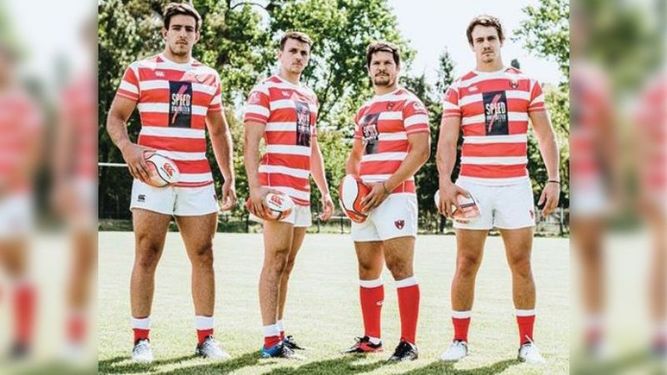 PREPARADOS. Los jugadores de Alumni están listos para volver a las canchas. Foto: Asociación Alumni..