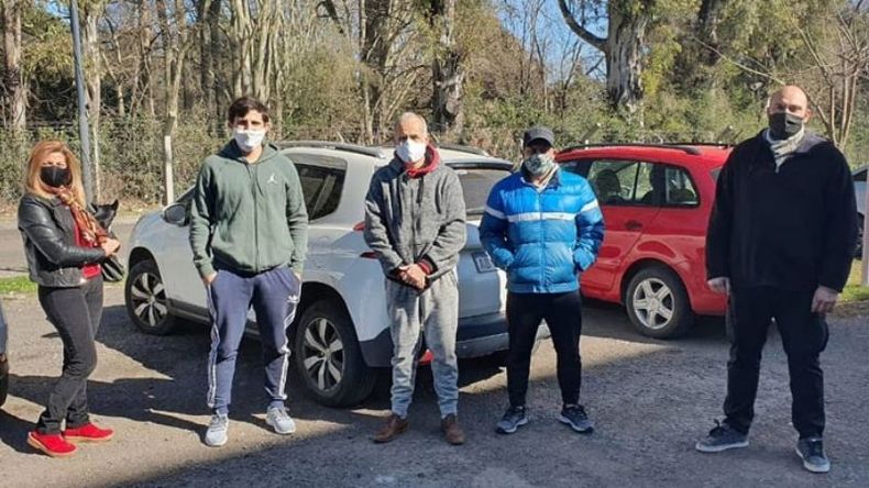 ENCUENTRO POSITIVO. Representantes de gimnasios se reunieron con el titular de Deportes..