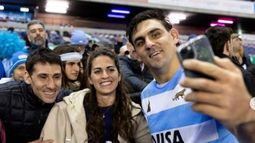 Pablo Matera fue uno de los más buscado por los hinchas en Escocia. Pablo Matera fue uno de los más buscado por los hinchas en Escocia.