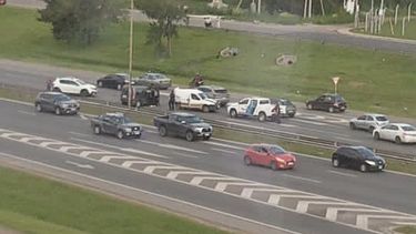 El accidente se produjo en el kilómetro 52 de Panamericana, sentido a CABA.