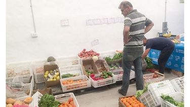 MERCADO. La feria del centro se puso en marcha la semana pasada. .