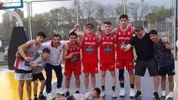 Atlético Pilar salió campeón con Esteban Samarra, Rodrigo Martínez, Martín Longo y Facundo Latorre.