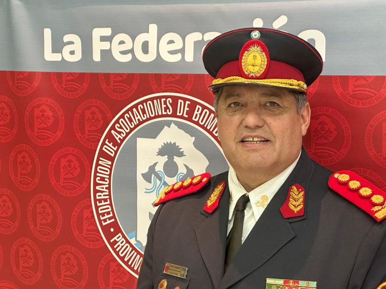 Enrique Pared comenzar su sexto perodo consecutivo al frente de los bomberos bonaerenses