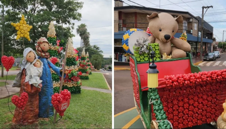 Capioví vive a pleno el espíritu de la Navidad. (El Destape).