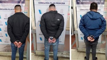 Los tres delincuentes fueron aprehendidos en Panamericana tras ser detectados por el anillo de seguridad.&nbsp;