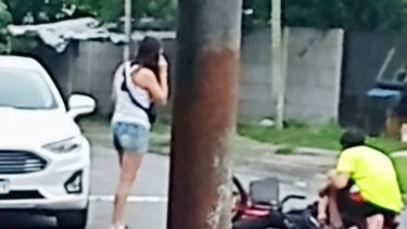 El accidente ocurrió en Saavedra Lamas y Almirante Brown, en Villa Rosa. El accidente ocurrió en Saavedra Lamas y Almirante Brown, en Villa Rosa.