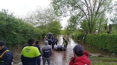INUNDACIONES. Los ambientalistas señalan que el problema de los desbordes no se resolvería..