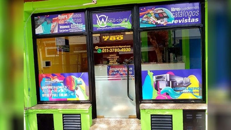 DIRECTO AL PÚBLICO. El local está en San Martín 780..