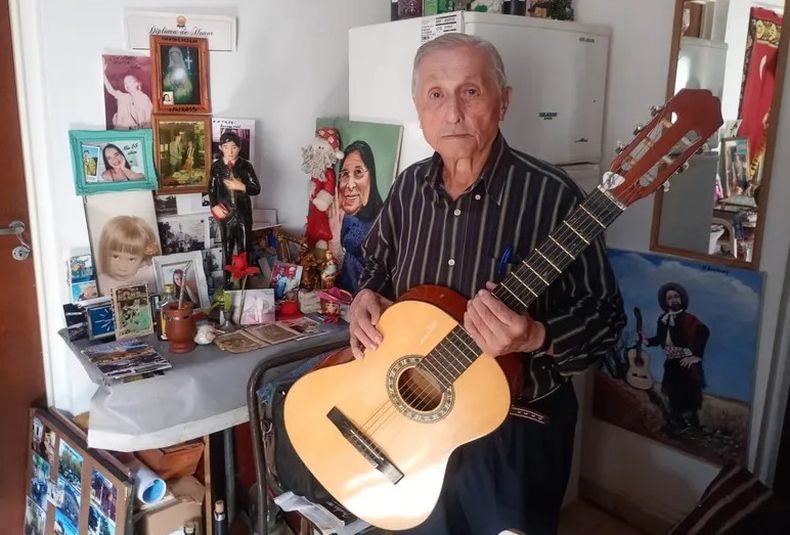 Ramón Núñez, leyenda de la música de Presidente Derqui.
